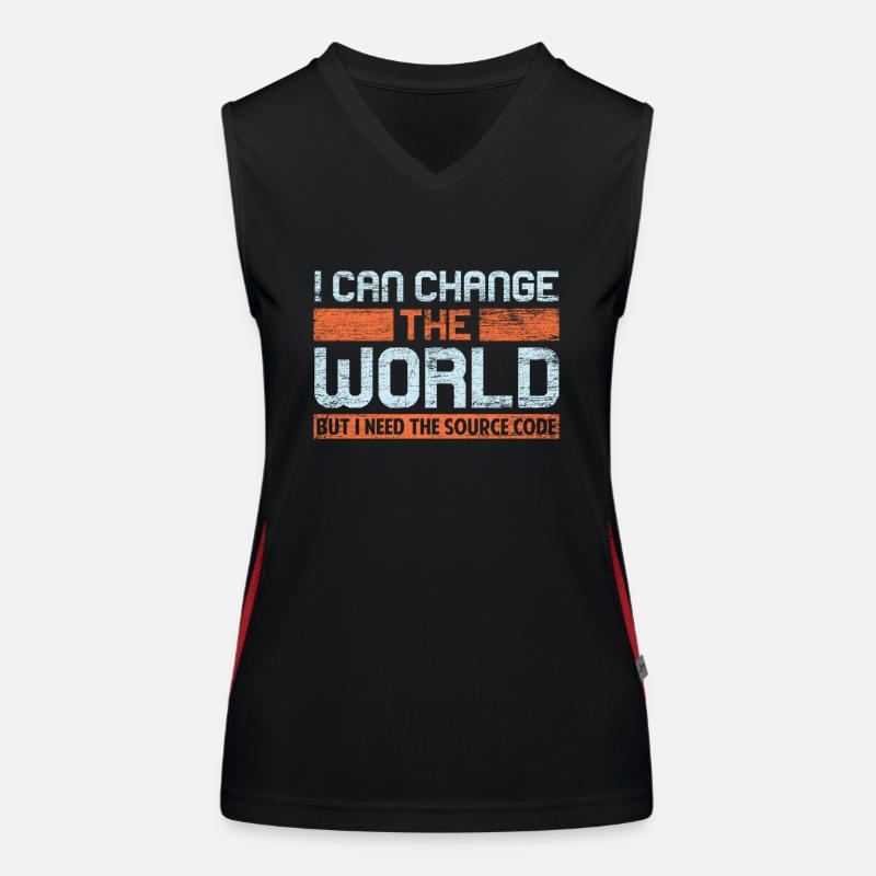Programming Nerd Computer Science Women's Functional Contrast Tank Top