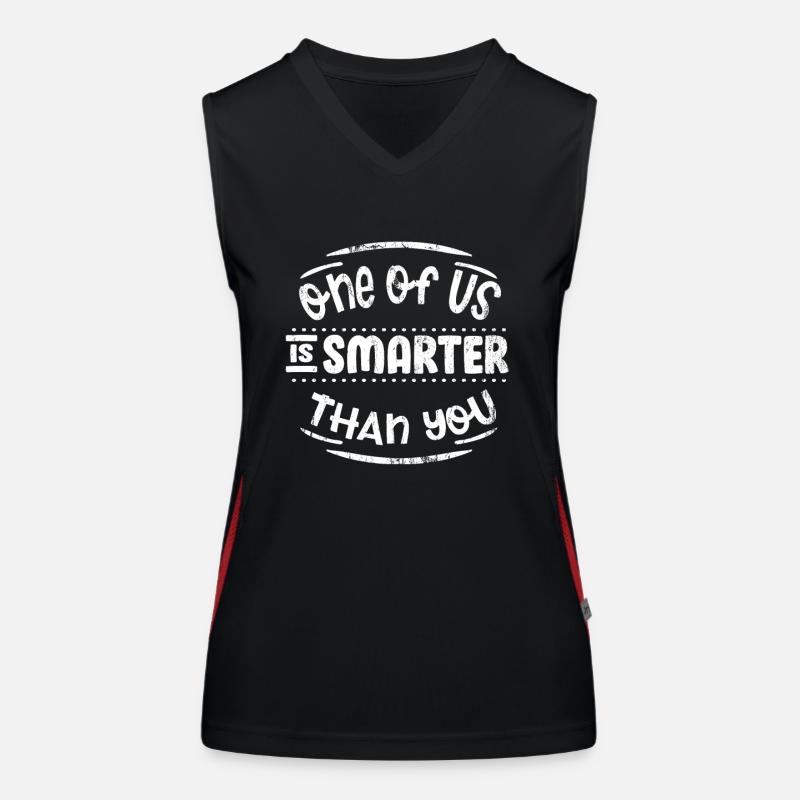 Student nerd nerd Women's Functional Contrast Tank Top