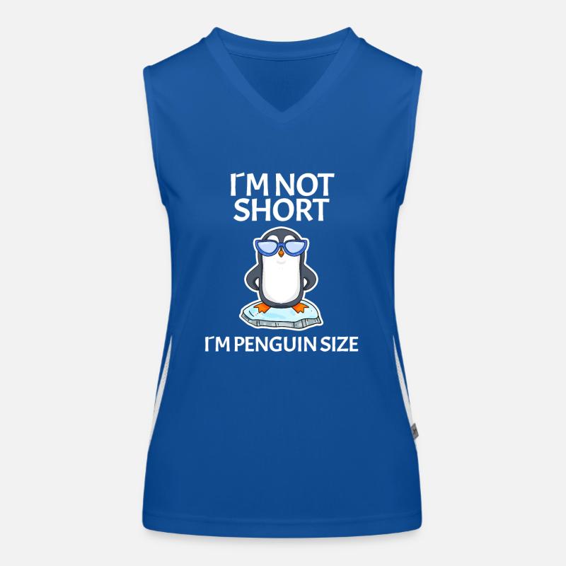 Small-scale saying Women's Functional Contrast Tank Top