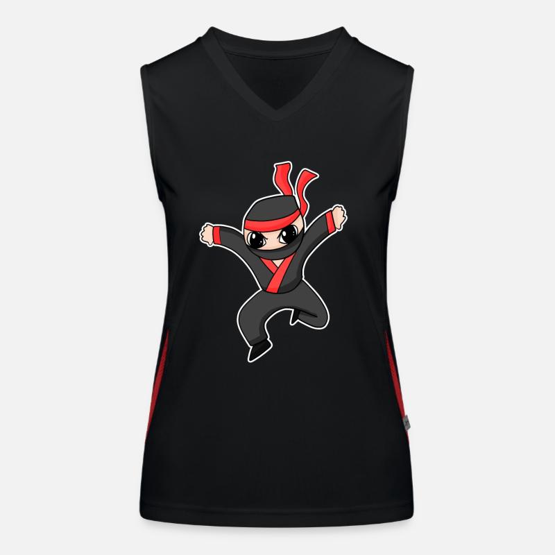 Ninja Débardeur respirant contrasté Femme