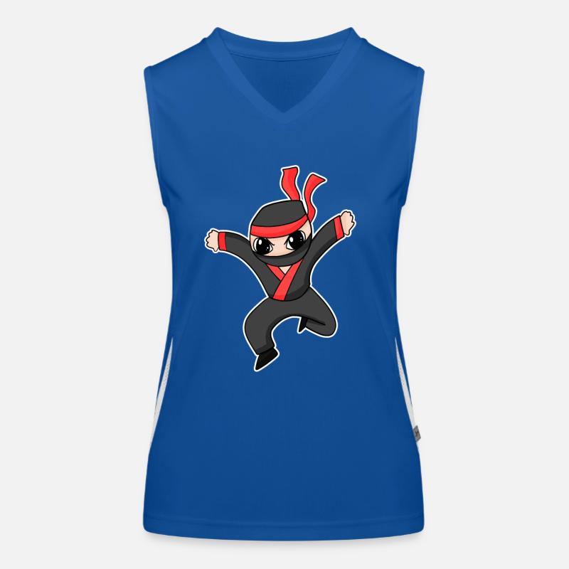 Ninja Funktionelles Kontrast-Tank Top für Frauen