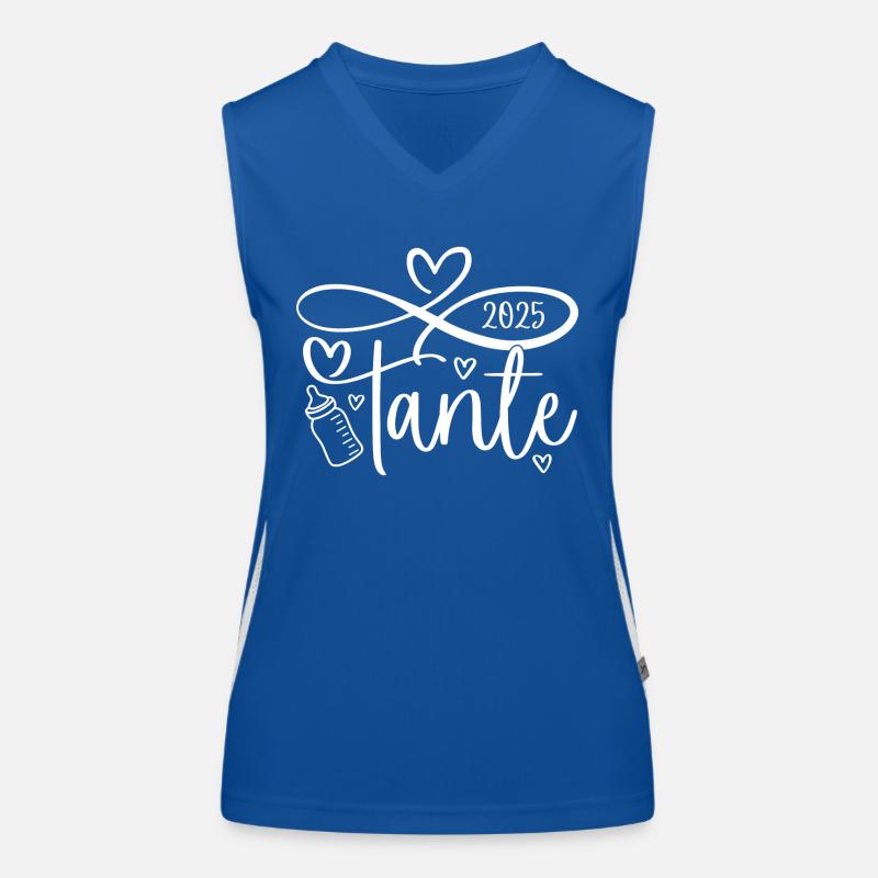 Tante 2025 Funktionelles Kontrast-Tank Top für Frauen