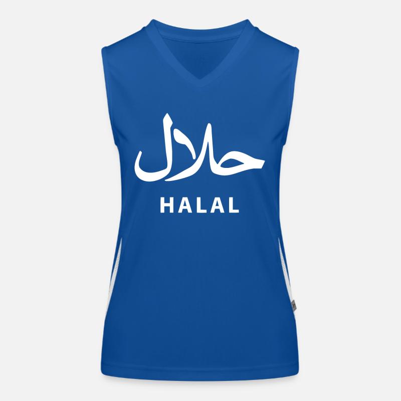 Halal Débardeur respirant contrasté Femme