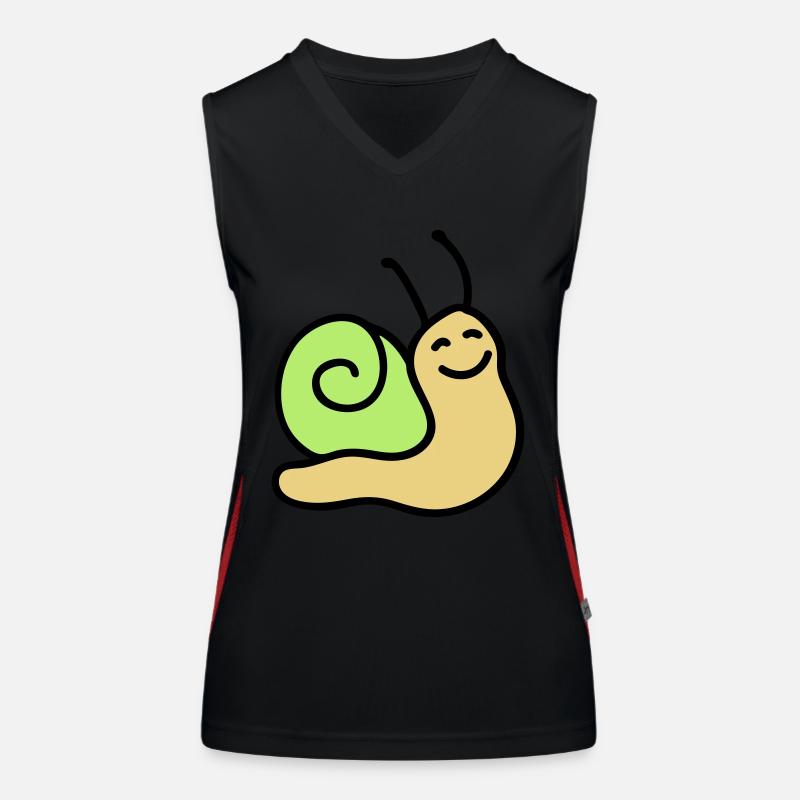 Vis Joyeux 3 Débardeur respirant contrasté Femme