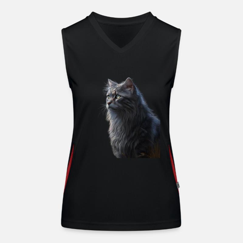 Warrior Cats - Graystripe Women's Functional Contrast Tank Top