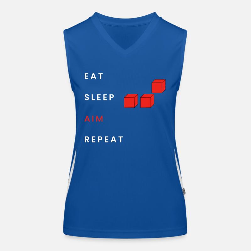 Manger Sommeil Objectif Répéter Débardeur respirant contrasté Femme