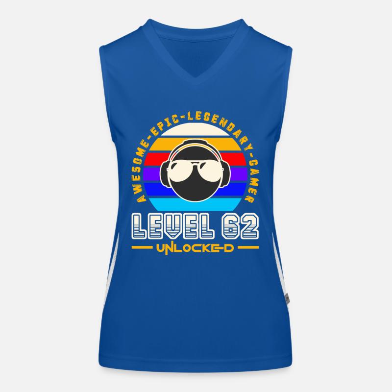 Level 62 Débardeur respirant contrasté Femme