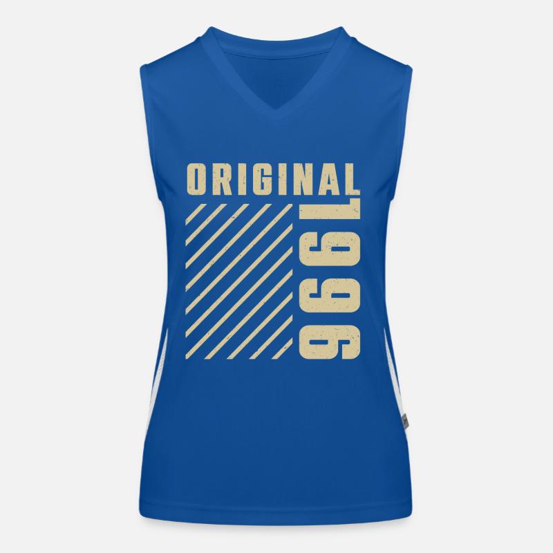 Original 1996 Authentic 1996 Vintage Bursdag Women's Functional Contrast Tank Top