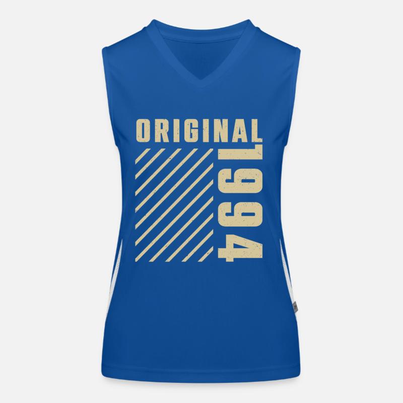 Original 1994 Authentic 1994 Vintage Bursdag Débardeur respirant contrasté Femme