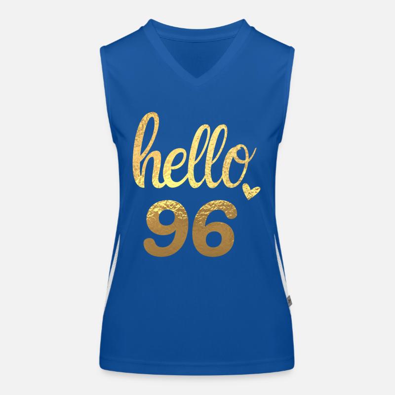Hello 96 doré Débardeur respirant contrasté Femme