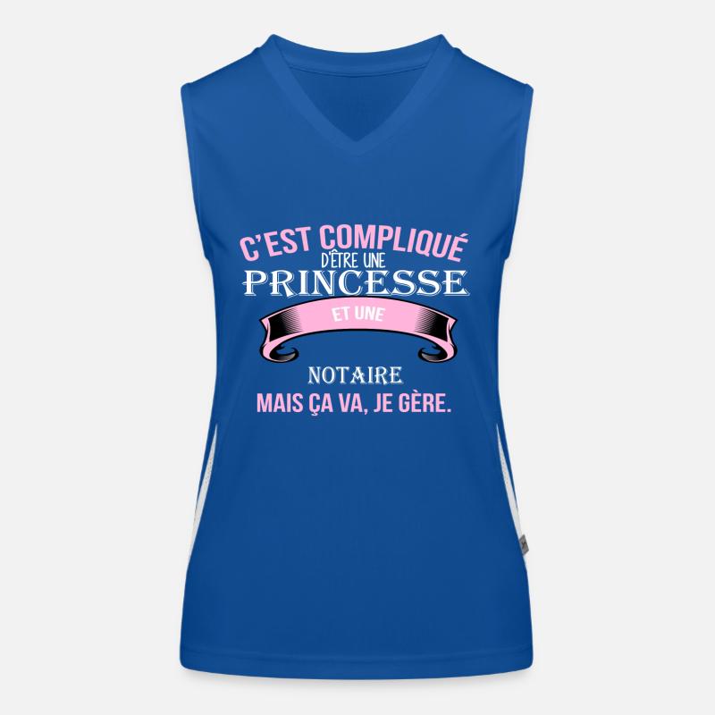 Notaire Débardeur respirant contrasté Femme