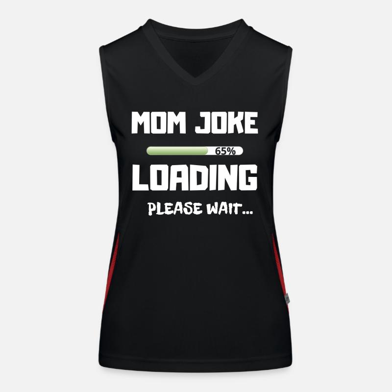 MUTTER WITZ LADEN Funktionelles Kontrast-Tank Top für Frauen