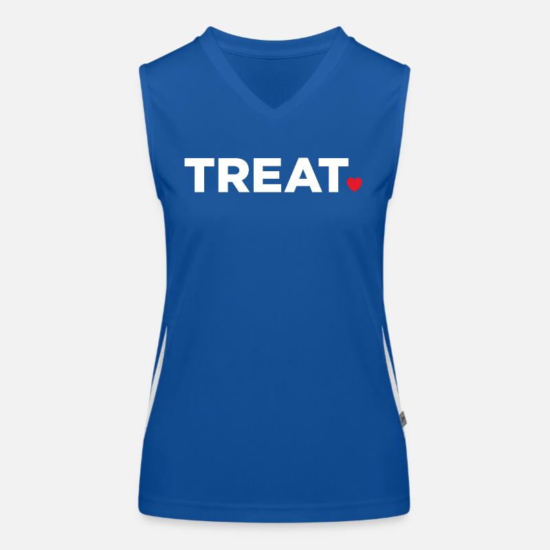 Behandeln Funktionelles Kontrast-Tank Top für Frauen