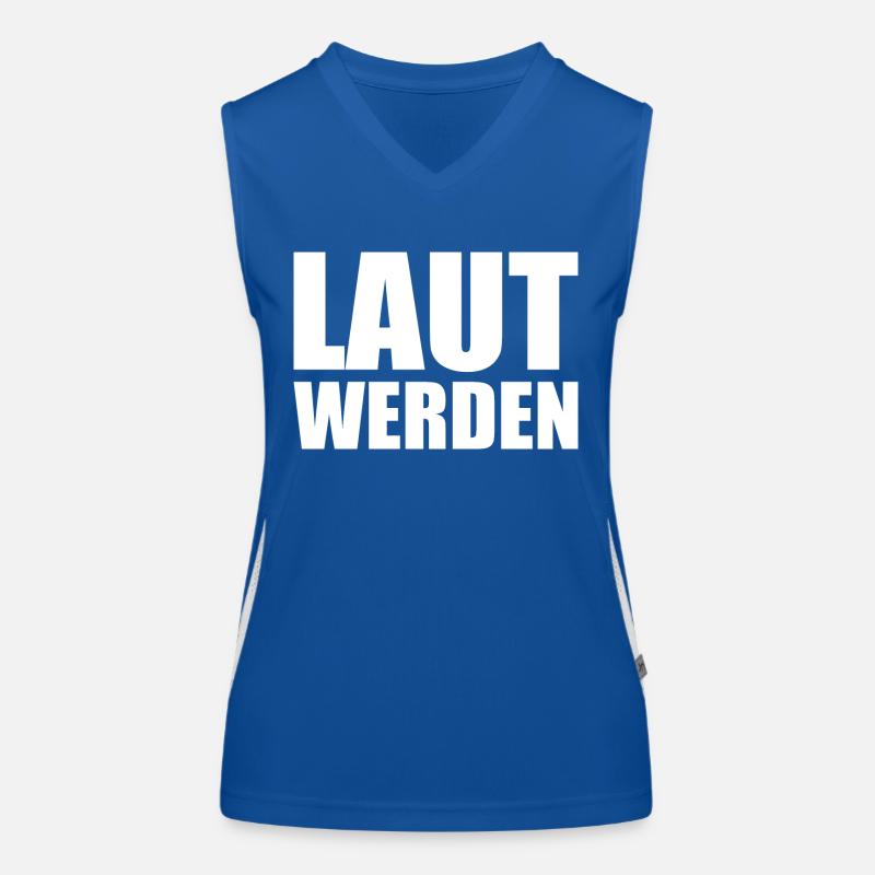 Laut werden Funktionelles Kontrast-Tank Top für Frauen