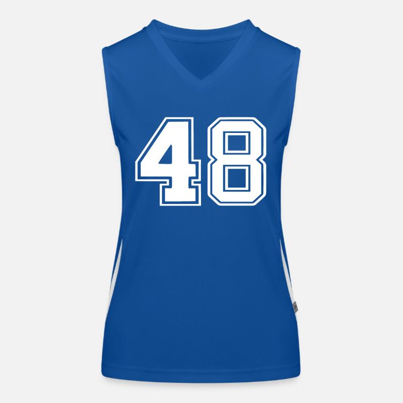 48 Débardeur respirant contrasté Femme