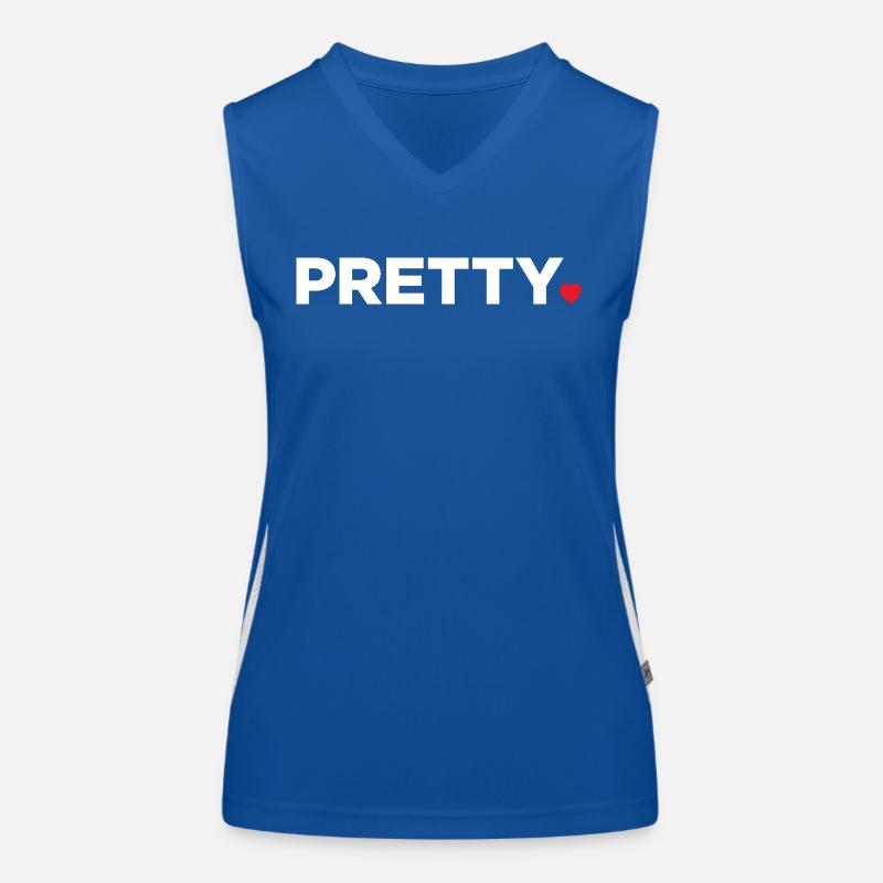 Hübsch Funktionelles Kontrast-Tank Top für Frauen