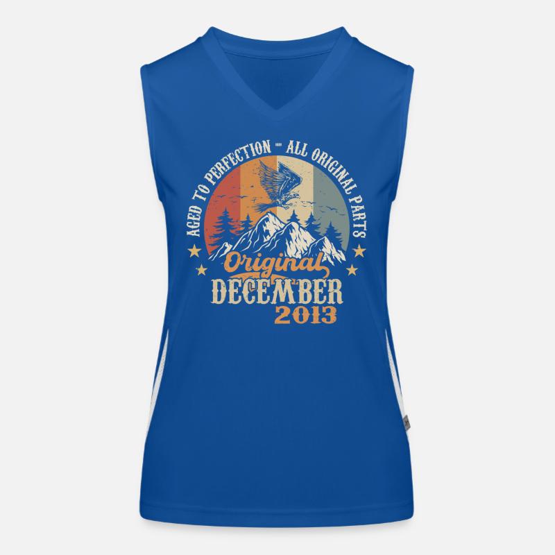 Dezember 2013 Jubiläum 2013 Legenden Dezember Funktionelles Kontrast-Tank Top für Frauen