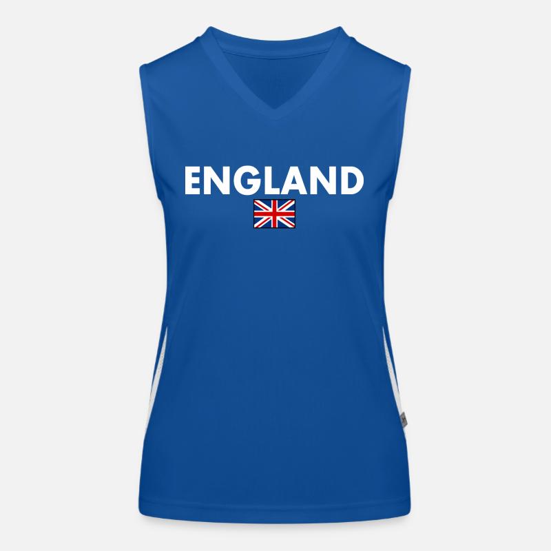 angleterre Débardeur respirant contrasté Femme