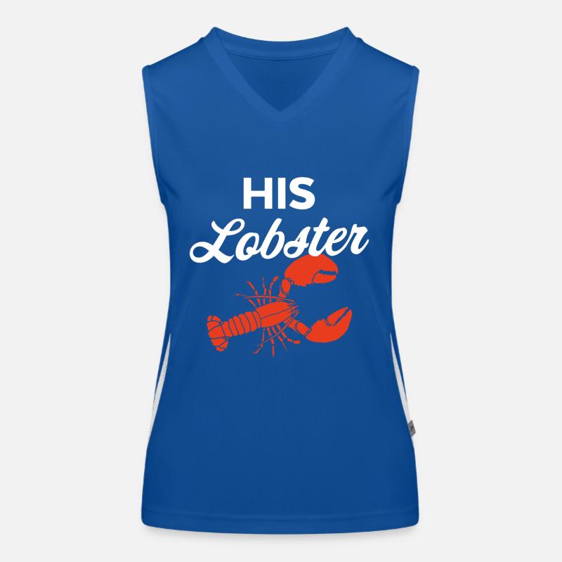 Sein Hummer Funktionelles Kontrast-Tank Top für Frauen