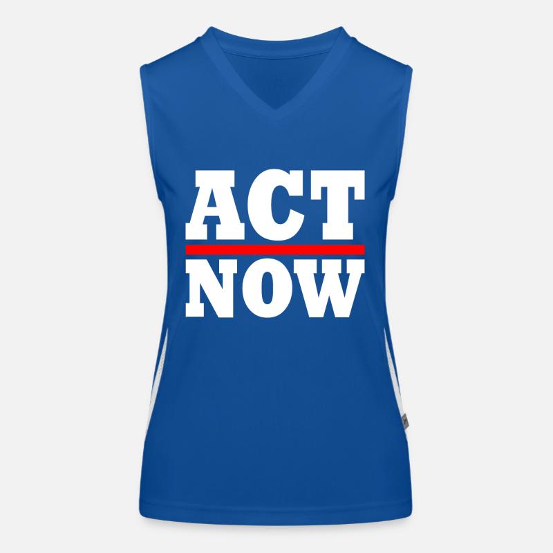 Act now Women's Functional Contrast Tank Top