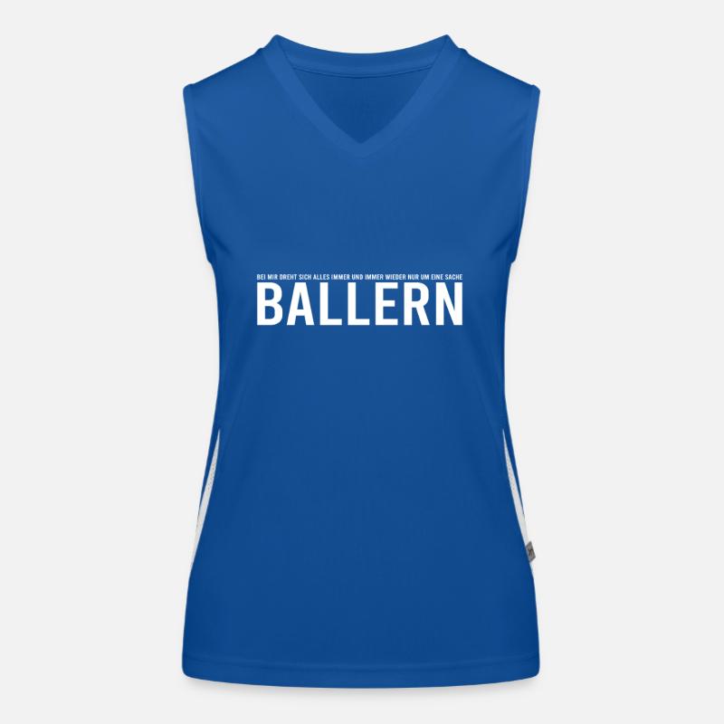Party time Funktionelles Kontrast-Tank Top für Frauen