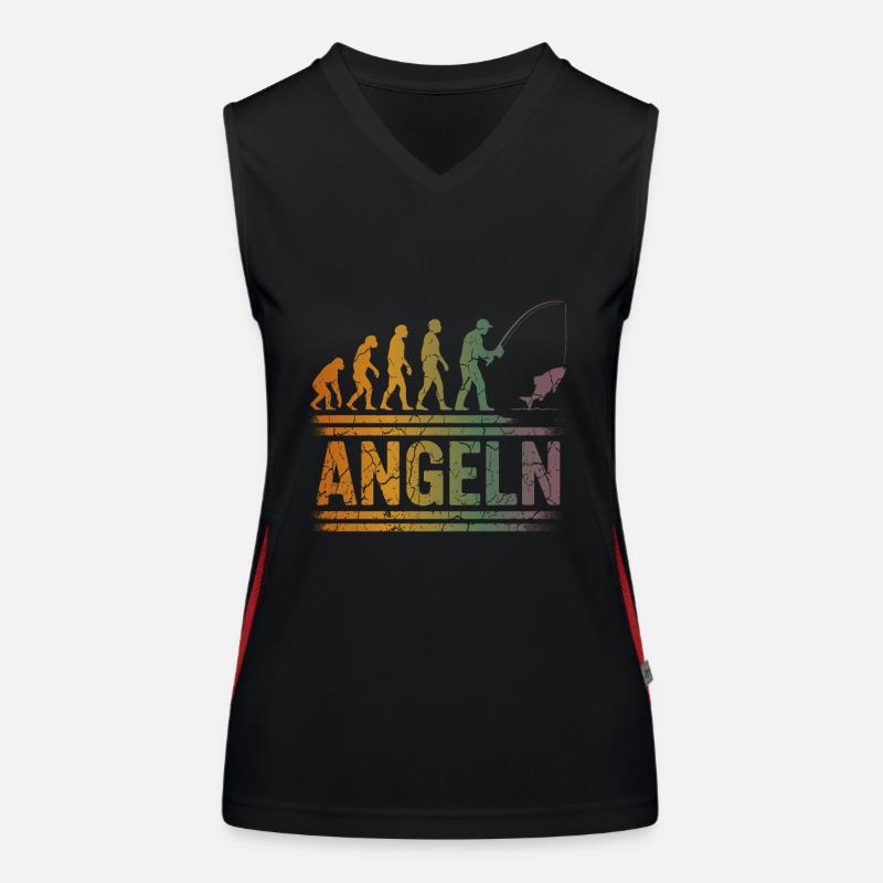 L’évolution vers un pêcheur Débardeur respirant contrasté Femme