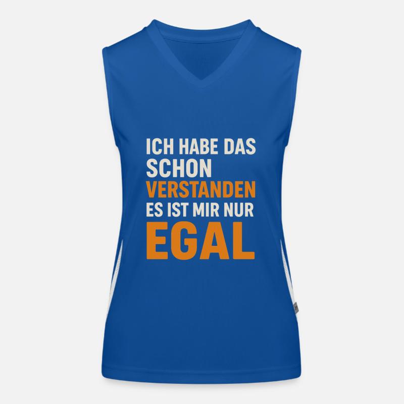 I got it – I just don't care! Proverbs-S Women's Functional Contrast Tank Top