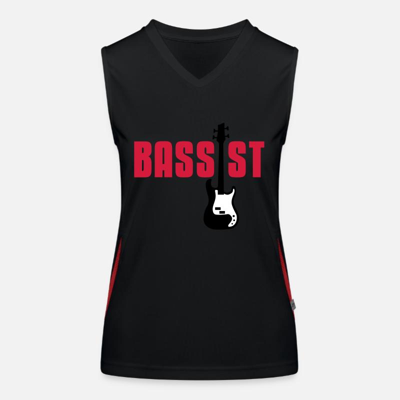 bassist Women's Functional Contrast Tank Top