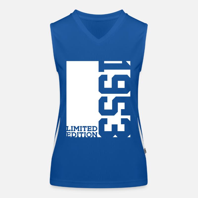 73. GEBURTSTAG LIMITED EDITION 1953 Funktionelles Kontrast-Tank Top für Frauen