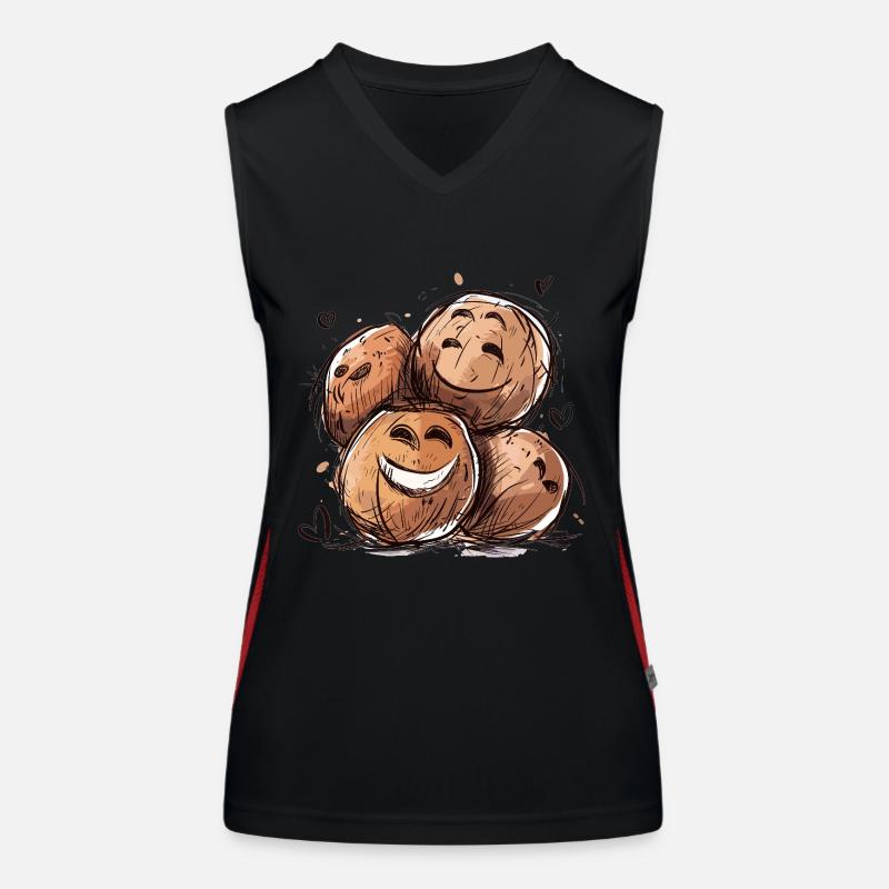 Laughing Coconuts Women's Functional Contrast Tank Top