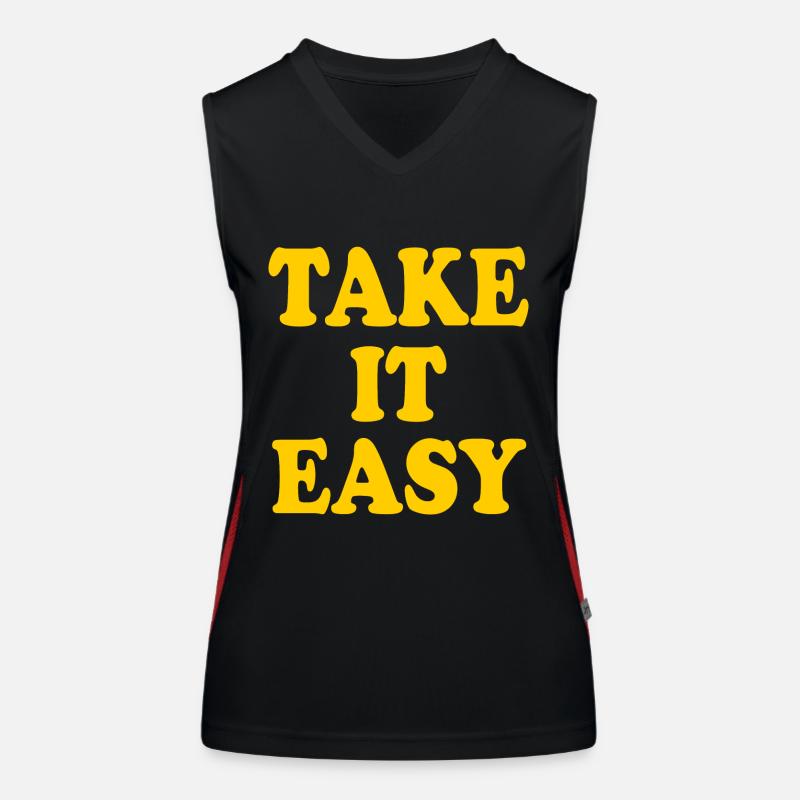 Take it easy Women's Functional Contrast Tank Top