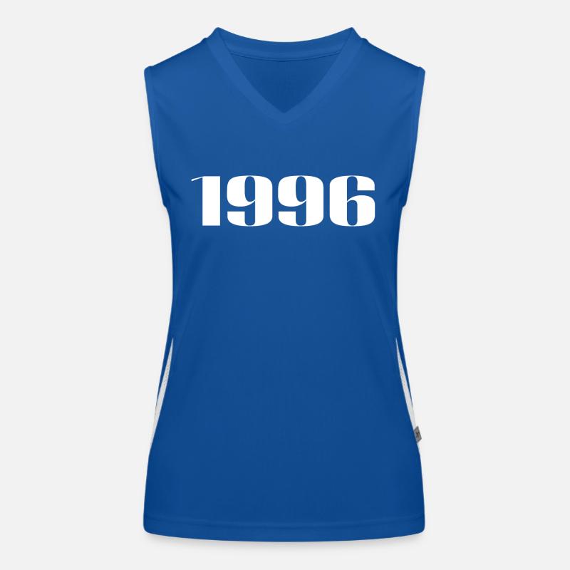 1996 - Cadeau né en 1996 Débardeur respirant contrasté Femme