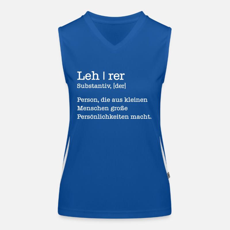 Lehrer Geschenk Student Schule Funktionelles Kontrast-Tank Top für Frauen
