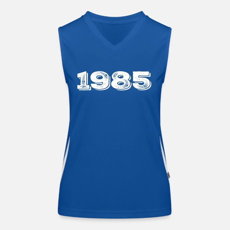 Geburtstagsgeschenk 1985 - 1985 Funktionelles Kontrast-Tank Top für Frauen