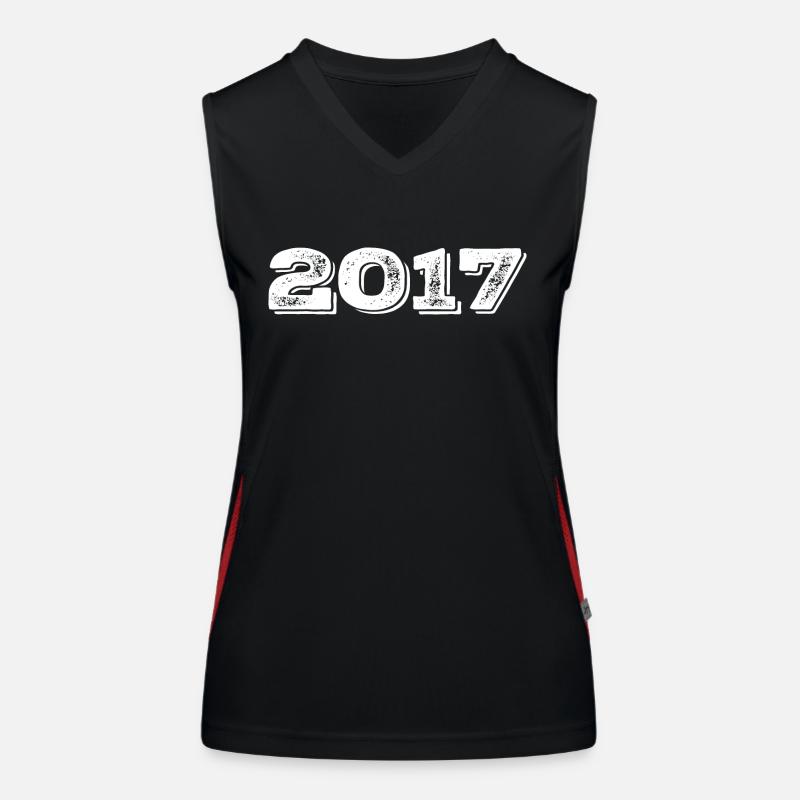 Geburtstagsgeschenk 2017 - 2017 Funktionelles Kontrast-Tank Top für Frauen