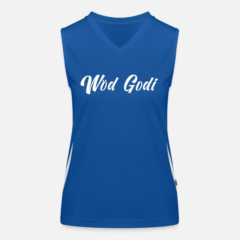 Wöd godi Funktionelles Kontrast-Tank Top für Frauen