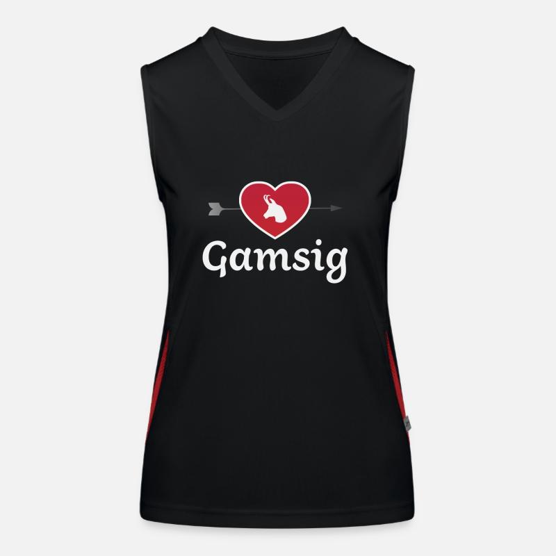 Gamsig Funktionelles Kontrast-Tank Top für Frauen