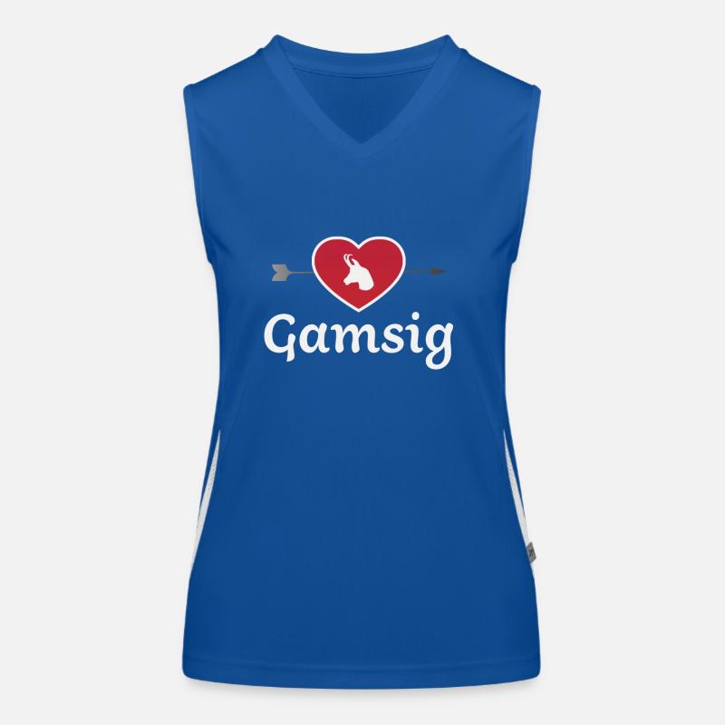 Gamsig Funktionelles Kontrast-Tank Top für Frauen