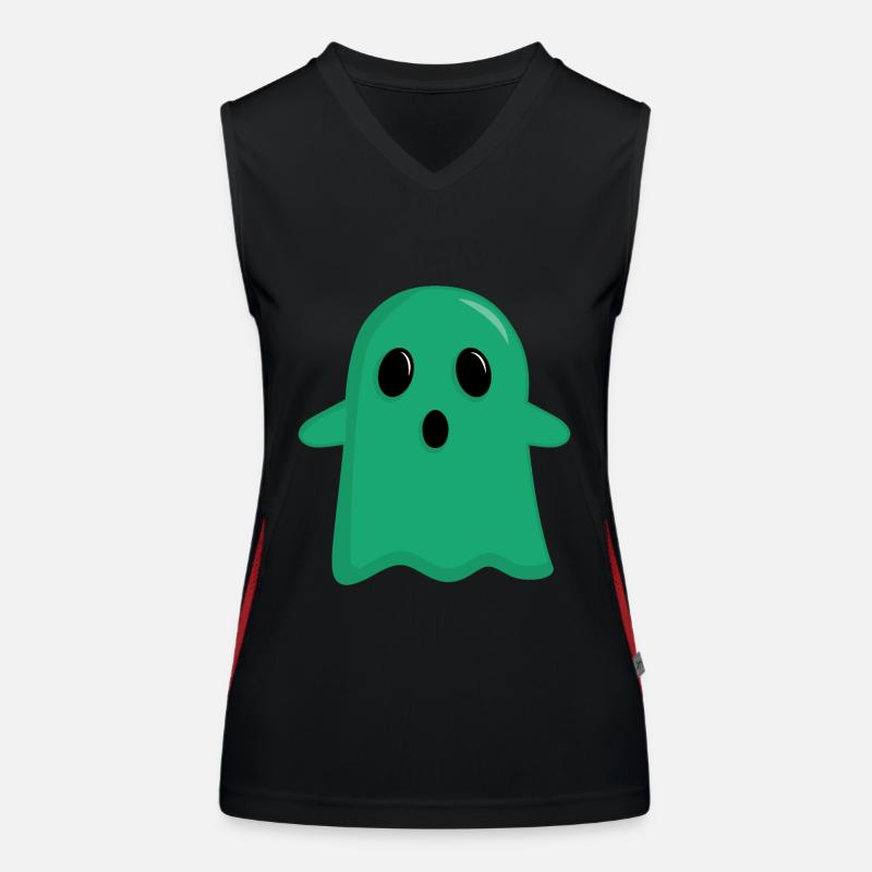 Green Ghost Women's Functional Contrast Tank Top