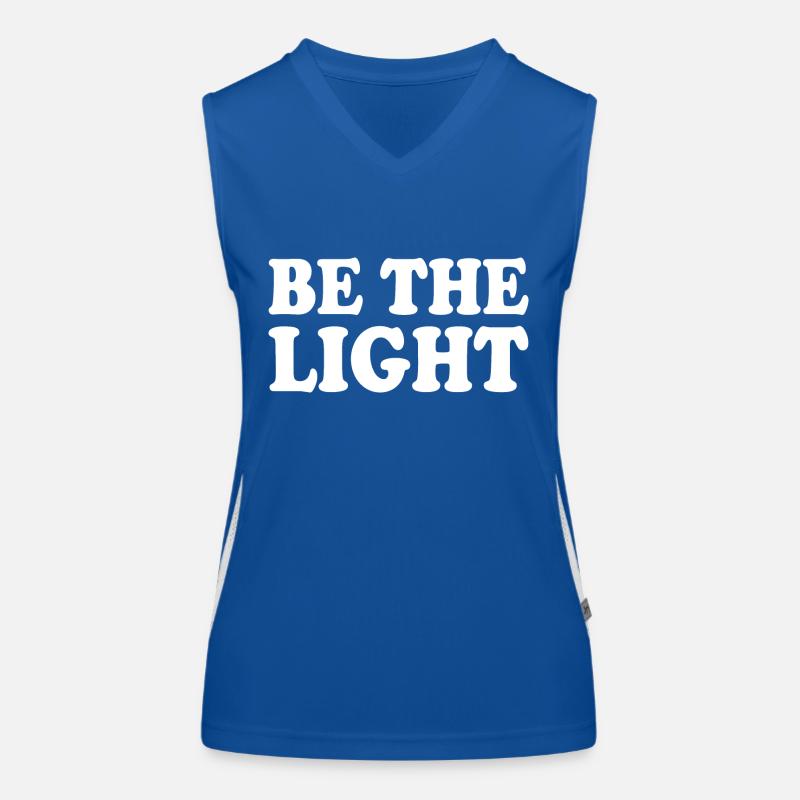 Be the light Women's Functional Contrast Tank Top