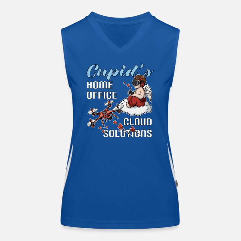 Cupid’s Home Office Valentine’s Day Women's Functional Contrast Tank Top