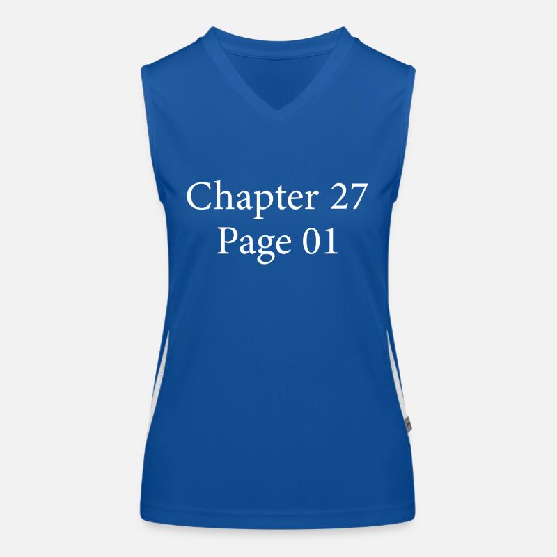 Chapter 27 Page 1 | Cadeau 27e Anniversaire 27 ans Débardeur respirant contrasté Femme