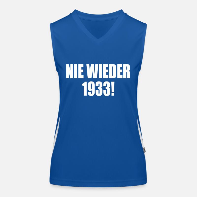 Never again 1933 Women's Functional Contrast Tank Top