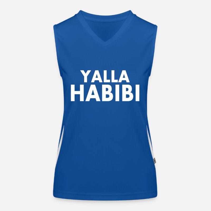Yalla habibi Débardeur respirant contrasté Femme