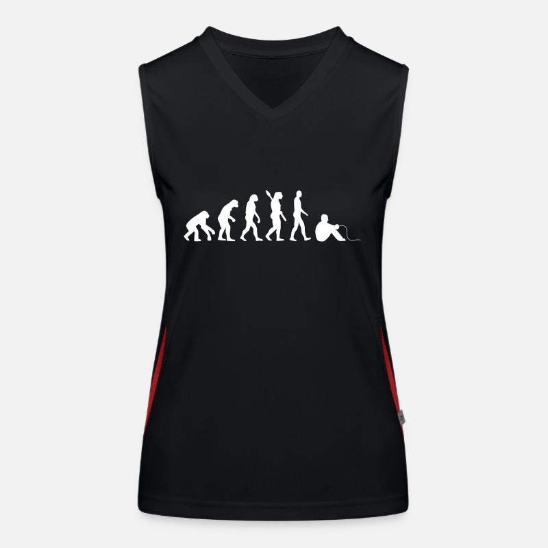 Evolution GAMER w Women's Functional Contrast Tank Top
