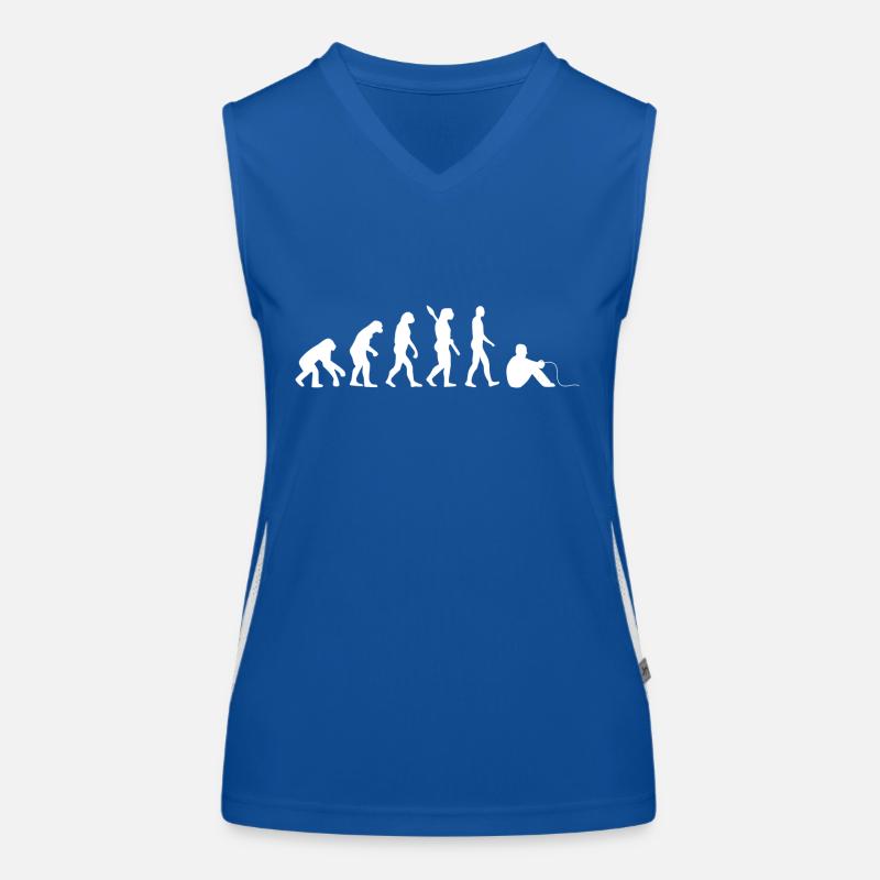 evolution GAMER w Funktionelles Kontrast-Tank Top für Frauen