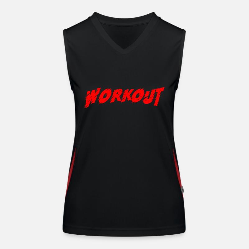 Workout Funktionelles Kontrast-Tank Top für Frauen