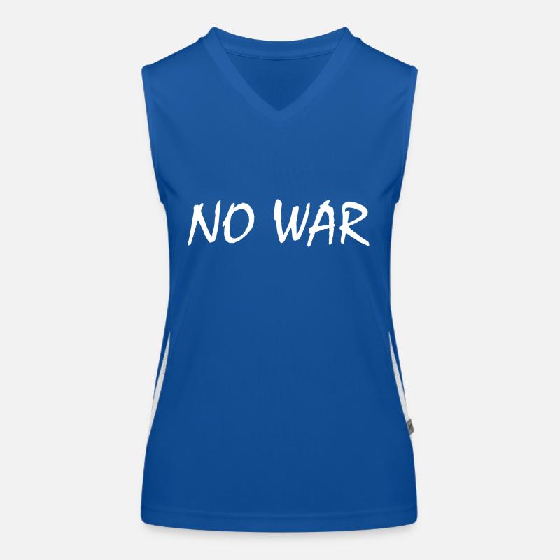 No war Débardeur respirant contrasté Femme