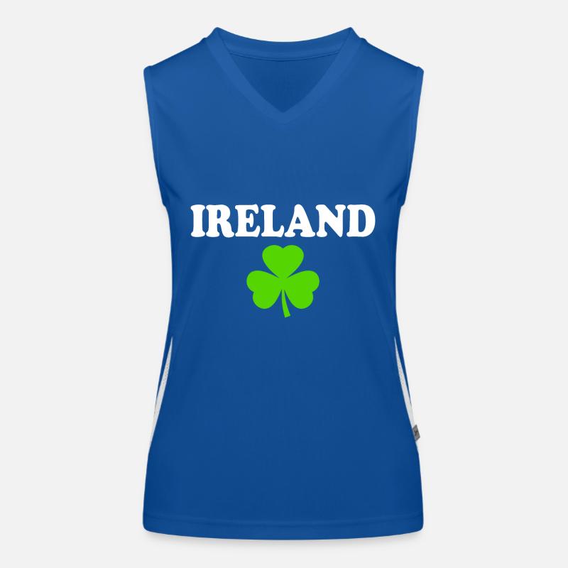 Trèfle d’Irlande Débardeur respirant contrasté Femme