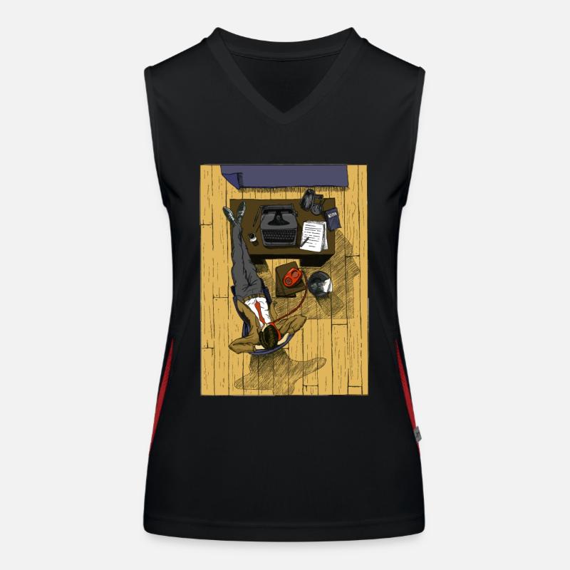 Office Women's Functional Contrast Tank Top